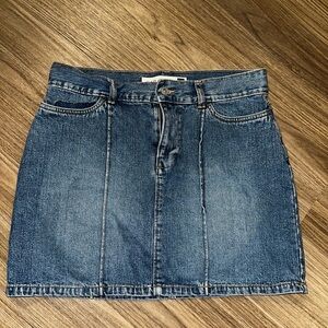 GAP Blue Denim Mini Skirt